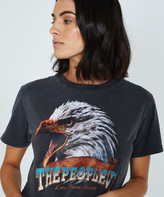 Thumbnail for your product : The People Vs. Vulture Crop Tee Washed Black
