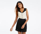 Thumbnail for your product : Oasis FRILL PIPED SHIRT [span class="variation_color_heading"]- Off White[/span]