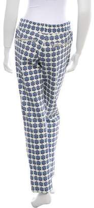 Tanya Taylor Patterned High-Rise Pants w/ Tags