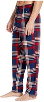Thumbnail for your product : Nautica Plaid Cozy Fleece Pajama Pants (Estate Blue) Men's Pajama