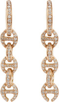 Thumbnail for your product : Hoorsenbuhs Pavé Diamond & Rose Gold Five-Link Drop Earrings