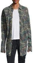 Thumbnail for your product : Faith Connexion Strass Embellished Camo Shirt