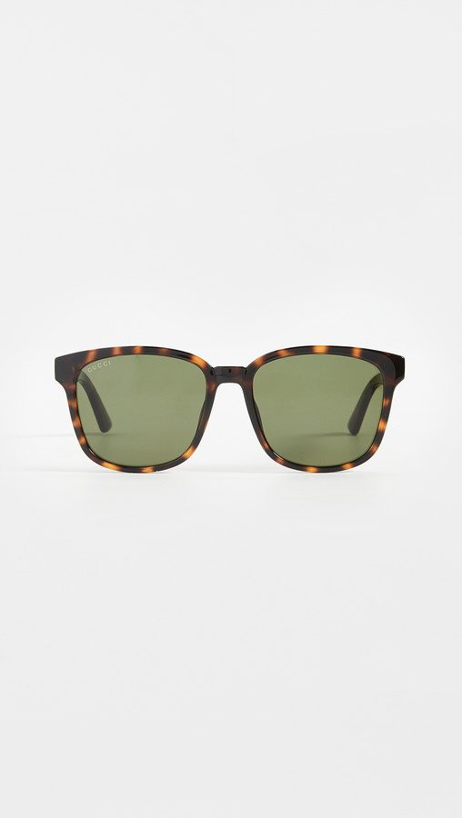 gucci logo wayfarer