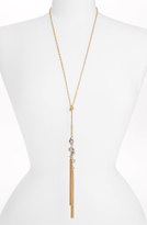 Thumbnail for your product : Cara Tassel Y-Necklace