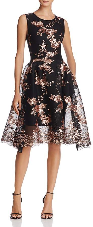 fit and flare holiday dress