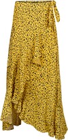 Thumbnail for your product : AFRM Amelia Ruffle Wrap Skirt