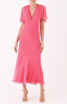 Thumbnail for your product : Libelula Midi Tammim Dress Salmon Organic Print
