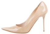 Thumbnail for your product : Jimmy Choo Patent Leather Pointed-Toe Pumps