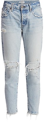 Moussy Vintage Yardly Tapered Distressed Jeans