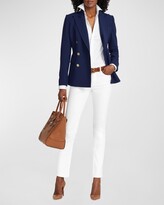 Thumbnail for your product : Ralph Lauren Collection Camden Wool Crepe Jacket