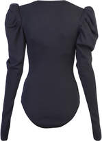Thumbnail for your product : MSGM Ribbed Knit Bodysuit