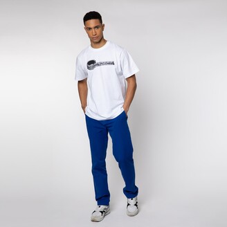M.C.Overalls - Slim-Fit Lightweight Cotton Trousers Royal Blue