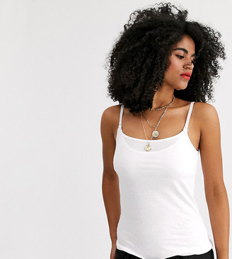 New Look Maternity nursing singlet in white