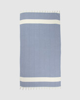 Thumbnail for your product : Tolu Australia White Beach Towels - Candid Turkish Towel