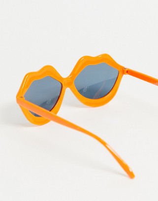 Jeepers Peepers clear frame sunglasses