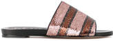 Thumbnail for your product : Rochas striped sandals