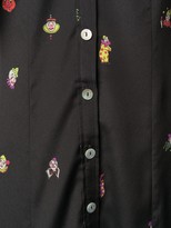 Thumbnail for your product : ALEXACHUNG Clown Print Shirt Dress