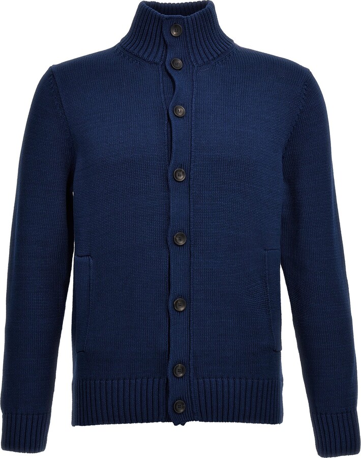 ZANONE／CHIOTO【46】 Zanone Chioto Cardigan - ShopStyle