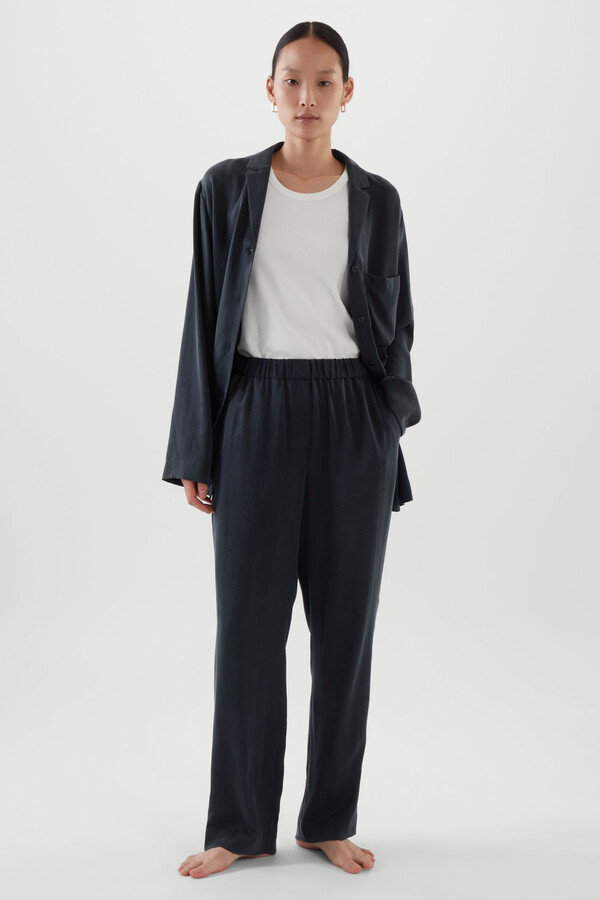 COS Silk Pajama Pants ShopStyle