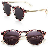 Thumbnail for your product : Illesteva Leonard Safari 50MM Round Sunglasses
