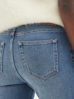Totême Low-rise Cropped Straight-leg Jeans - Denim