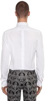 Thumbnail for your product : Dolce & Gabbana Popeli Tuxed Cotton Shirt