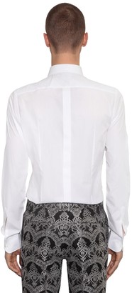 Dolce & Gabbana Popeli Tuxed Cotton Shirt