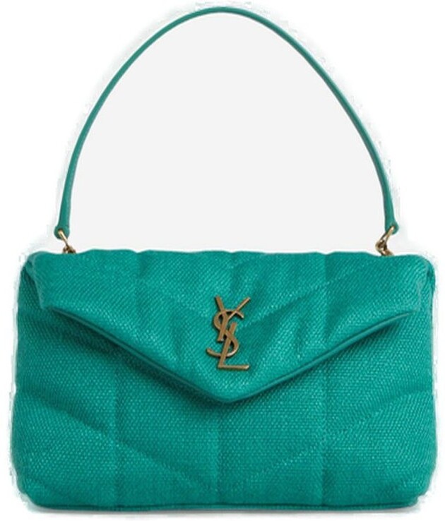 Saint Laurent Puffer Toy Logo Plaque Mini Crossbody Bag ShopStyle