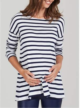 Isabella Oliver Caia Maternity Stripe Top
