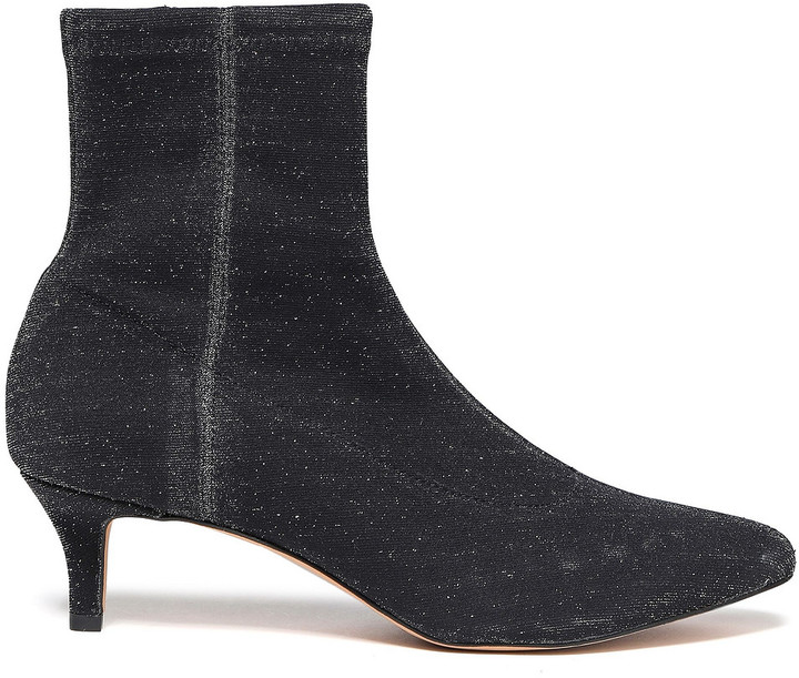 rebecca minkoff silver boots