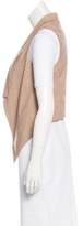 Thumbnail for your product : Brunello Cucinelli Virgin Wool Monili-Embellished Vest w/ Tags