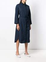 Thumbnail for your product : Odeeh side slit boxy shirt dress