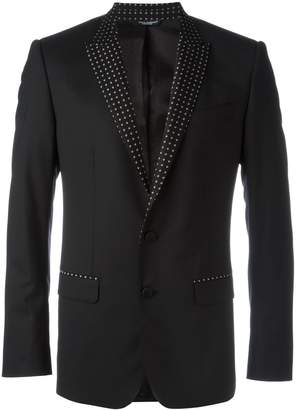 Dolce & Gabbana contrasted lapel blazer