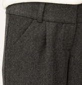 Thumbnail for your product : LOFT Petite Wool Twill Pleated Wide-Leg Trousers