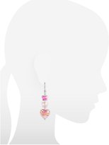 Thumbnail for your product : Glass Heart House of Murano  Mare - Pink Murano Drop Earrings