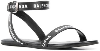 Balenciaga Round Flat Sandals