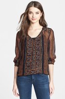 Thumbnail for your product : Lucky Brand 'Kaylee' Peasant Top