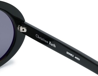 Christian Roth Series oval sunglasses