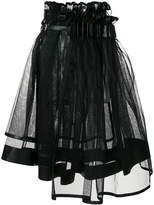 Thumbnail for your product : Comme des Garcons flared midi skirt