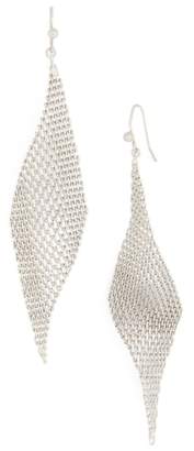 Jules Smith Designs Mesh Fan Drop Earrings
