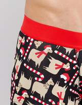 Thumbnail for your product : ASOS Christmas Hipster With Llama Print