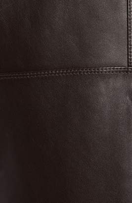 Andrew Marc Gibson Slim Leather Moto Jacket
