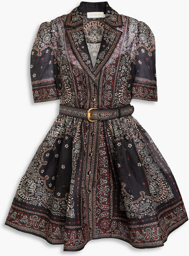 zimmermann belted dress