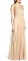 Thumbnail for your product : Jenny Yoo Emelie Illusion Gown