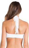 Thumbnail for your product : Mikoh Swimwear Kahala Front Criss Cross Halter Top