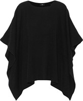 Thumbnail for your product : Line Draped Ribbed Wool And Cashmere-blend Poncho