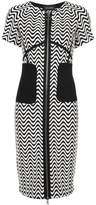 Yigal Azrouel zip-front wave pattern  