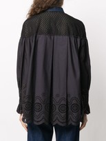 Thumbnail for your product : Cédric Charlier Cut-Out Panelled Blouse