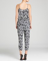 Thumbnail for your product : Aqua Jumpsuit - Zulu Cami Ruched Leg