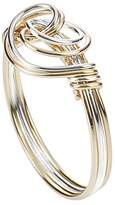 Thumbnail for your product : Journee Collection Tressa Collection Handcrafted Swirl Knot Ring
